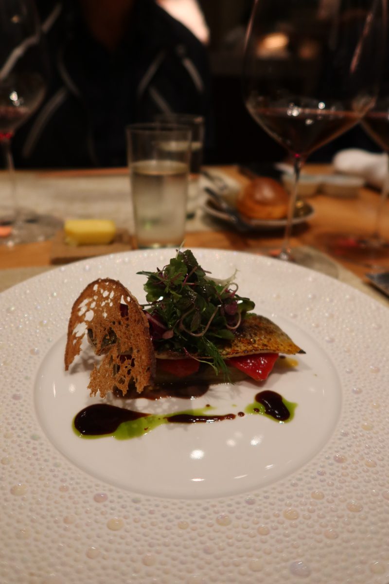 Seasonal tasting menu