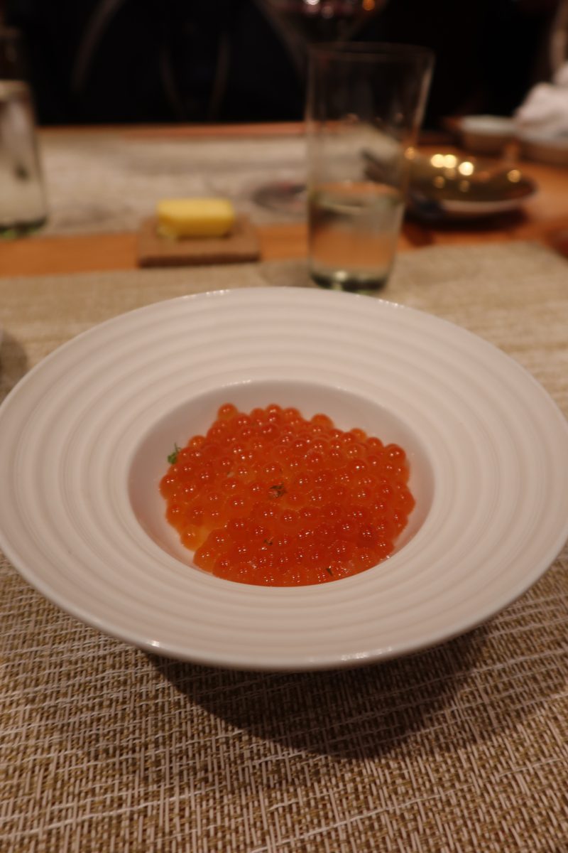 Caviar course